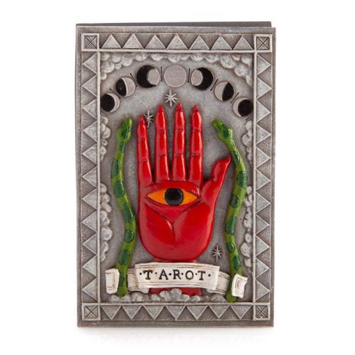 Hamsa Eye Tarot Box - Dusty Rose Essentials Witchcraft supplies