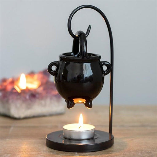 Hanging Cauldron Oil Burner - Dusty Rose Essentials