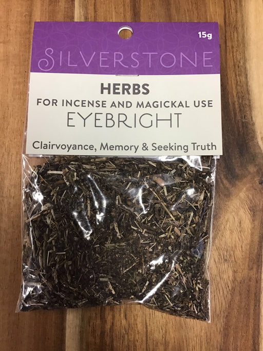 Herbs : Eyebright 15 grams - Dusty Rose Essentials Witchcraft Supplies Australia