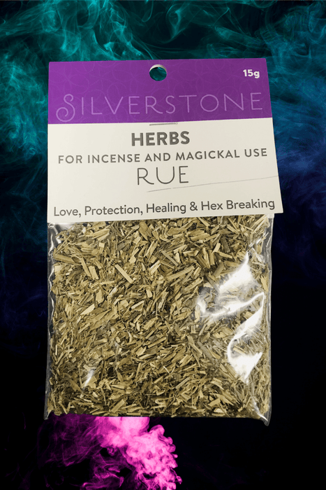Herbs : RUE 15 grams - Dusty Rose Essentials Witchcraft Supplies Australia
