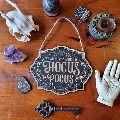 Hocus Pocus Sign - Dusty Rose Essentials