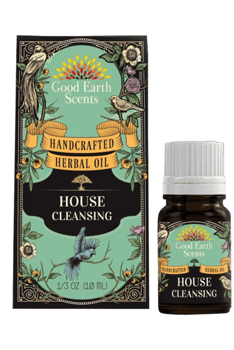 House Cleansing Herbal Oil 10 mL - Dusty Rose Essentials