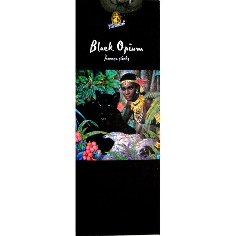 Kamini Black Opium 20 Incense Sticks - Dusty Rose Essentials