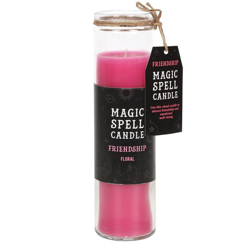 Magic Spell Candle Pink ~ Floral ~ Friendship - Dusty Rose Essentials