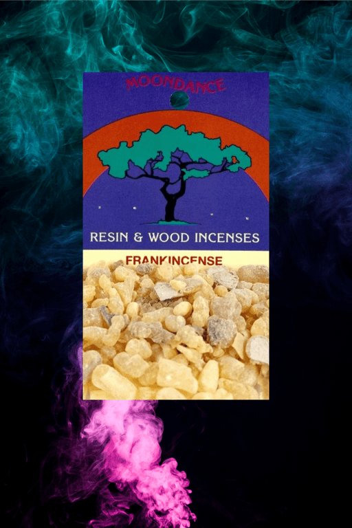 Moondance Resin & Wood Incense : Frankincense Granules 30 g - Dusty Rose Essentials