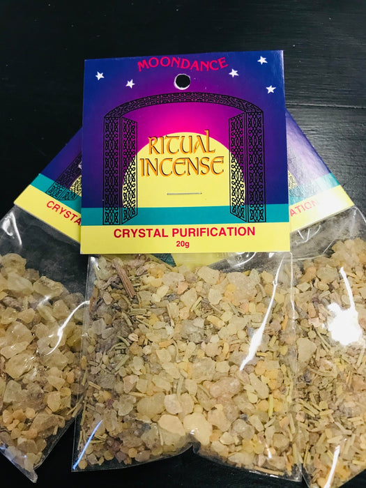 Moondance Ritual Incense : Crystal Purification - Dusty Rose Essentials