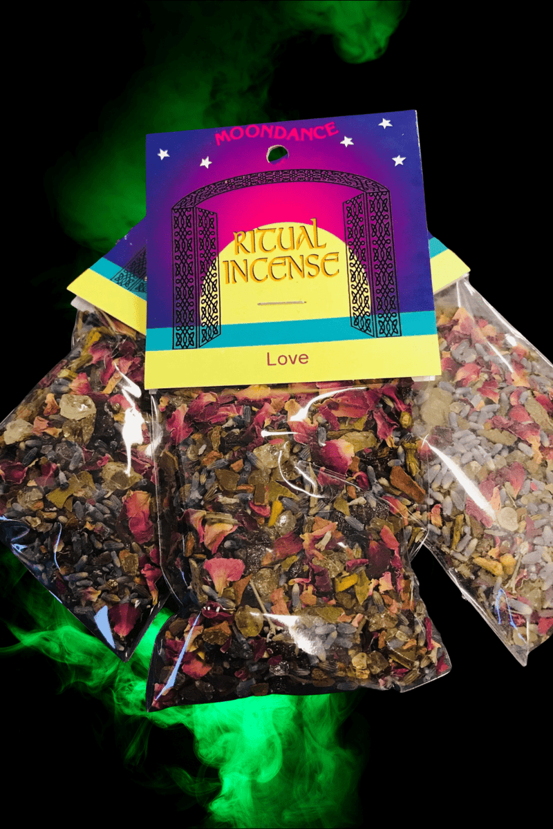 Moondance Ritual Incense : Love - Dusty Rose Essentials