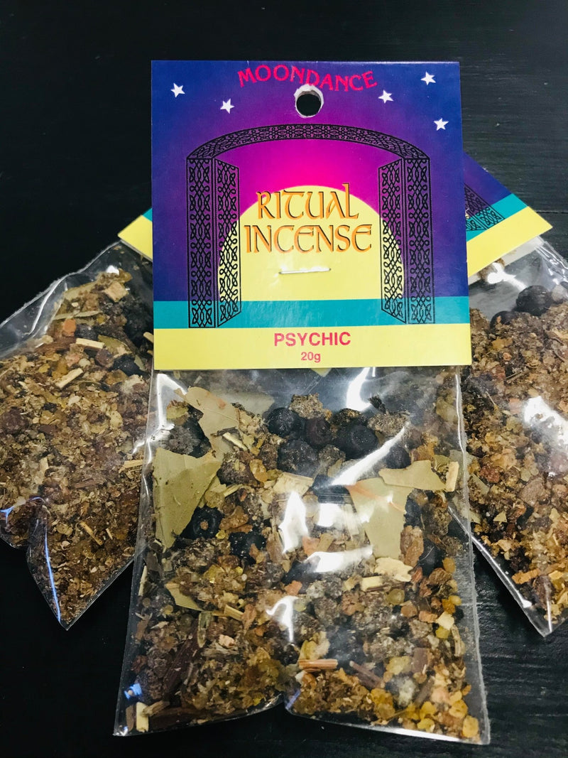 Moondance Ritual Incense :Psychic - Dusty Rose Essentials