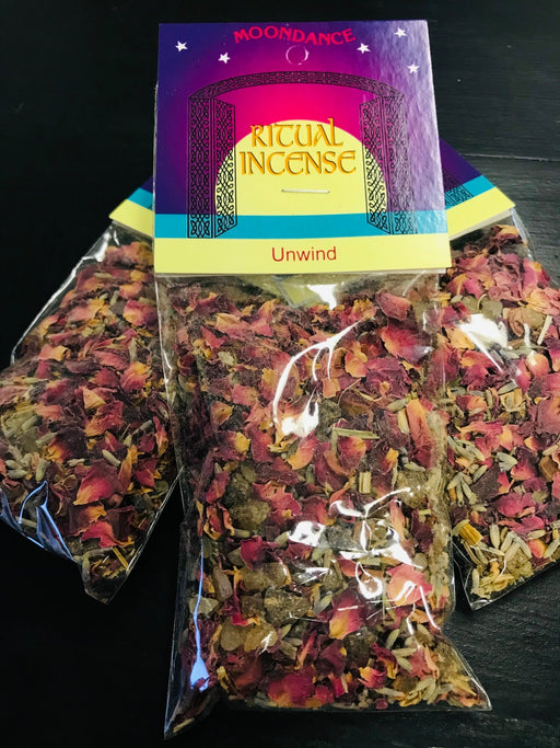 Moondance Ritual Incense : Unwind - Dusty Rose Essentials