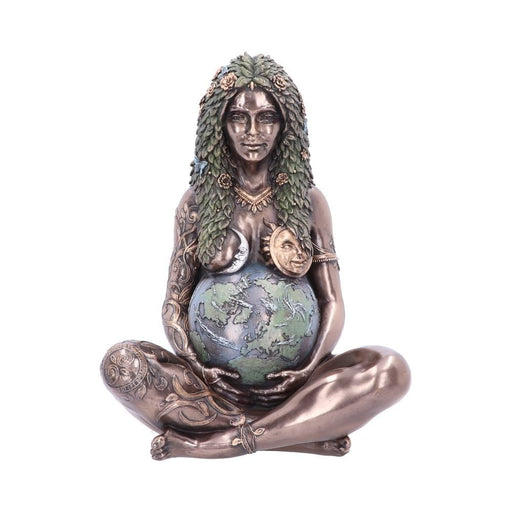 Mother Earth Art Statue 30 cm Bronze Style Finish - Dusty Rose Essentials