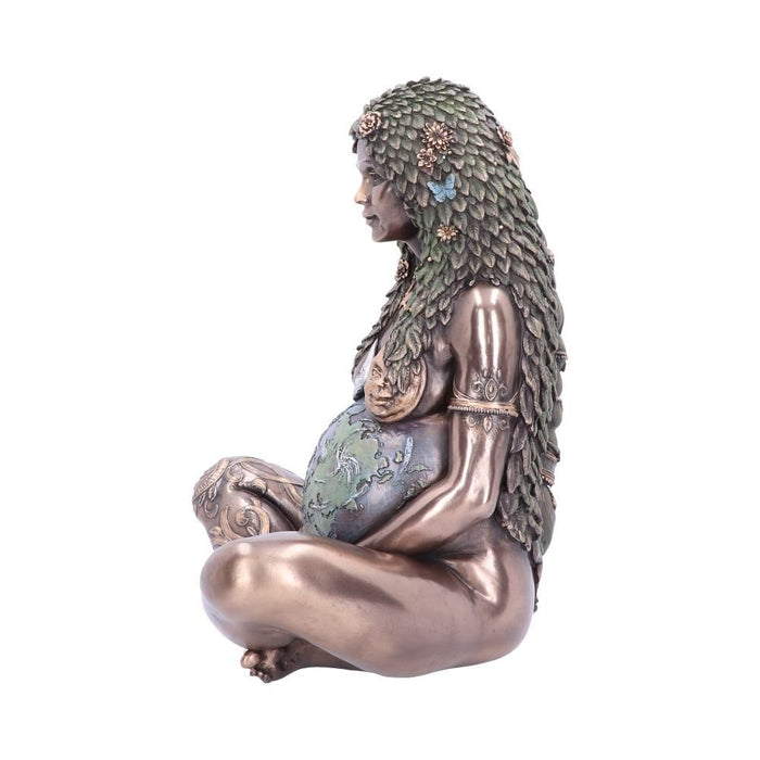 Mother Earth Art Statue 30 cm Bronze Style Finish - Dusty Rose Essentials