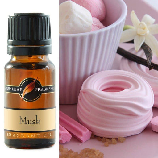 Musk Fragrance Oil 10ml - Dusty Rose Essentials