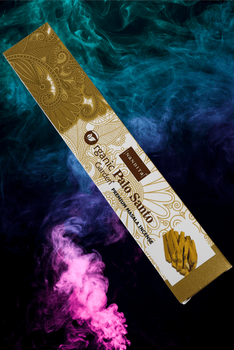 Nandita Palo Santo Premium Masala Incense Sticks 15 g - Dusty Rose Essentials
