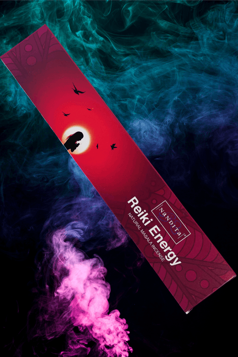 Nandita Reiki Energy Masala Incense Sticks 15 g - Dusty Rose Essentials