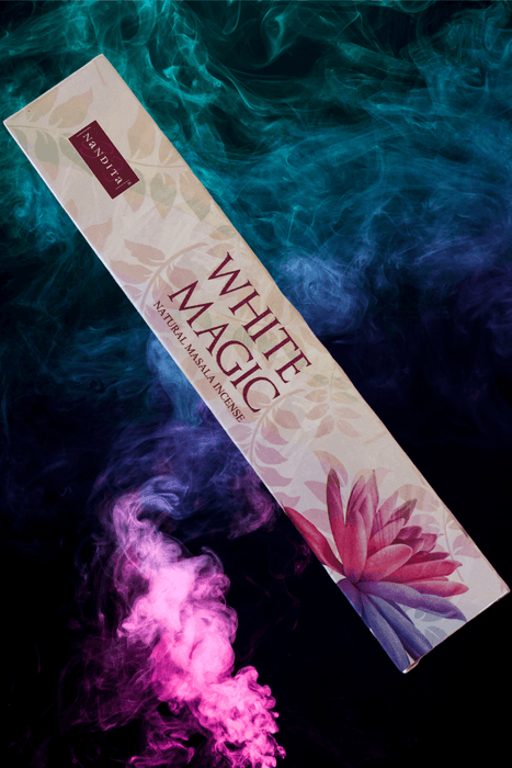 Nandita White Magic Masala Incense Sticks 15 g - Dusty Rose Essentials