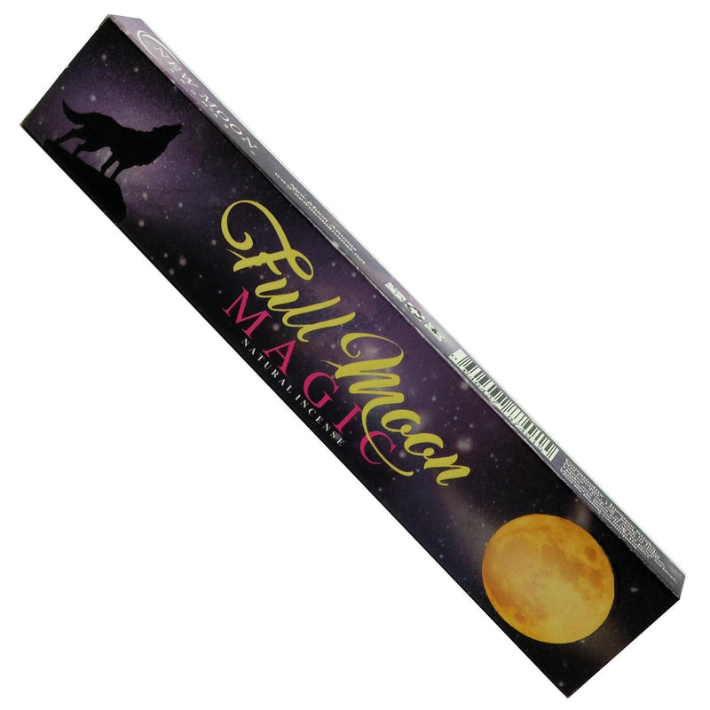 New Moon Aromas Incense : Full Moon Magic 15 g - Dusty Rose Essentials