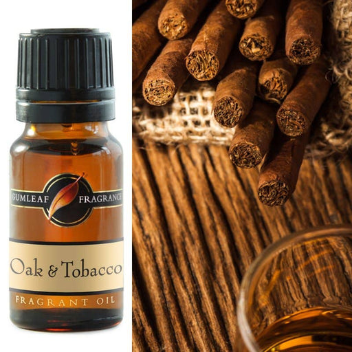 Oak & Tobacco Fragrance Oil 10ml - Dusty Rose Essentials