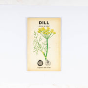 Organic Dill 'Bouquet' Seeds - Dusty Rose Essentials