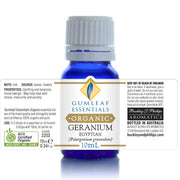 Organic Geranium Egyptian Essential Oil 10 ml - Dusty Rose Essentials