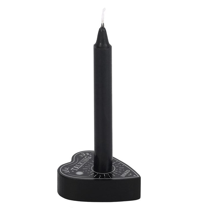 Ouija Board Planchette Spell Candle Holder - Dusty Rose Essentials