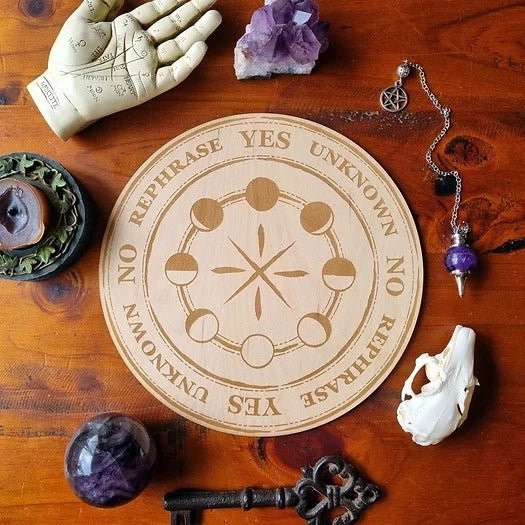 Pendulum Board ~ Moon Phase - Dusty Rose Essentials