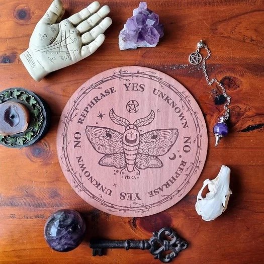 Pendulum Board ~ Moth - Dusty Rose Essentials