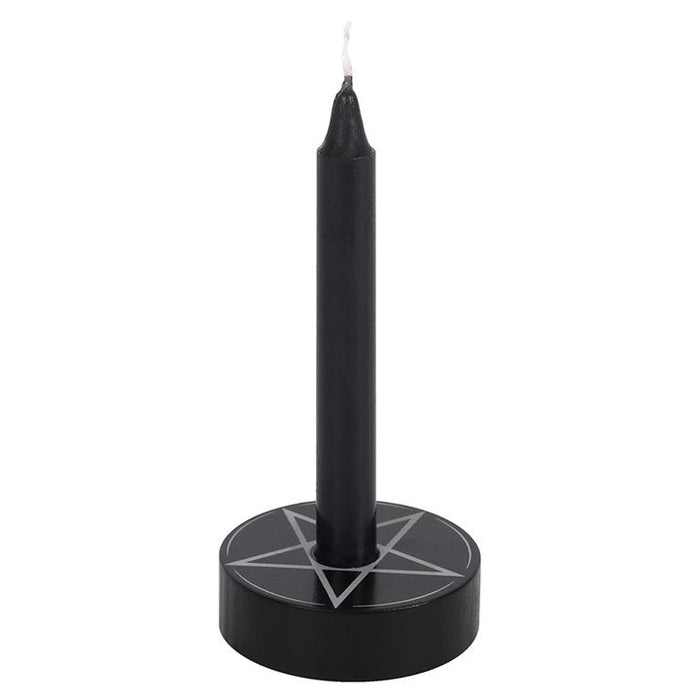 Pentacle Spell Candle Holder - Dusty Rose Essentials