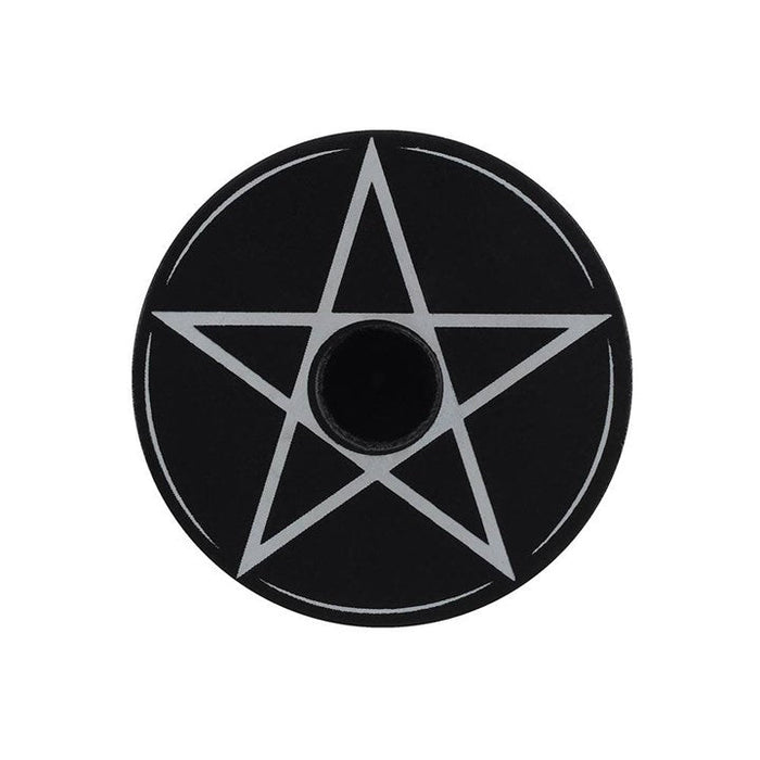 Pentacle Spell Candle Holder - Dusty Rose Essentials