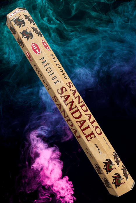 Precious Sandal Incense Sticks By HEM ~20 Sticks - Dusty Rose Essentials