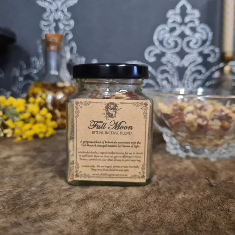 Ritual Incense ~ Full Moon Blend - Dusty Rose Essentials