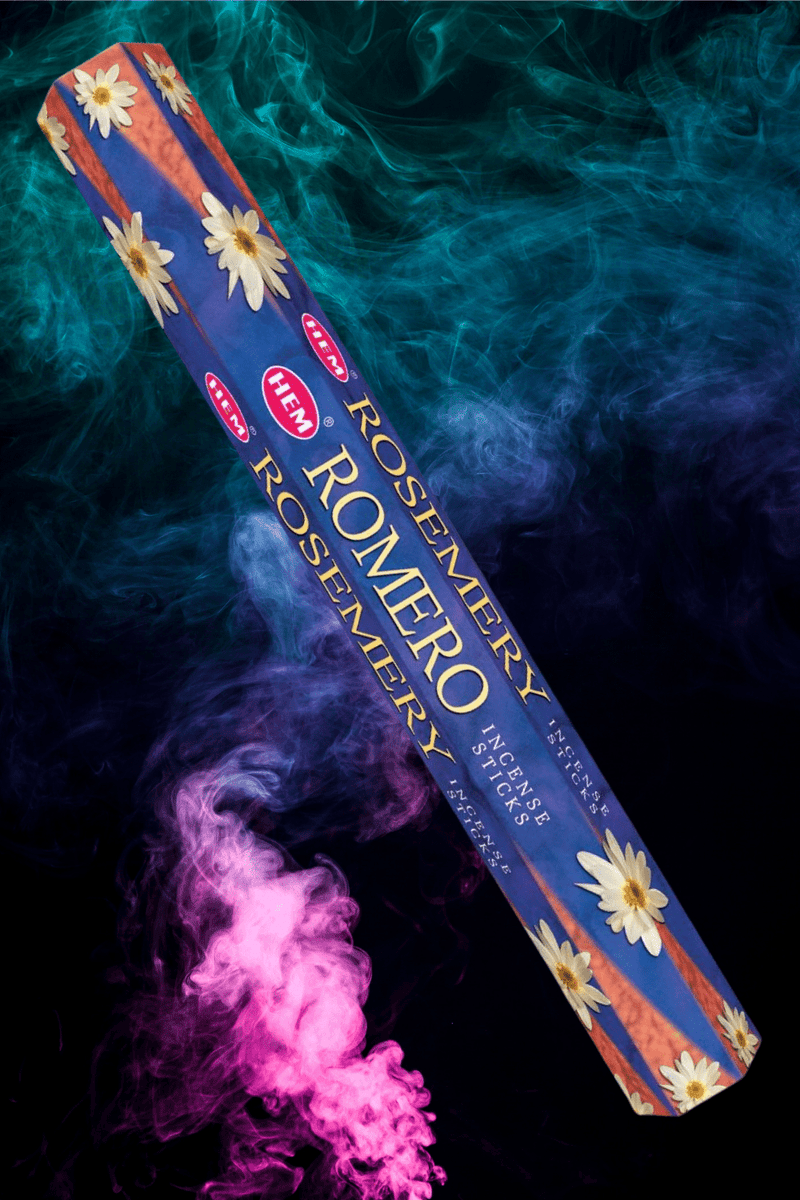 Rosemary Incense Sticks by HEM ~ 20 Sticks - Dusty Rose Essentials