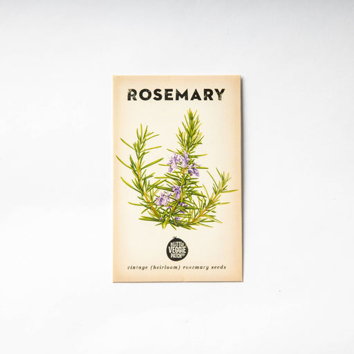 Rosemary 'Rosy' Heirloom Seeds - Dusty Rose Essentials