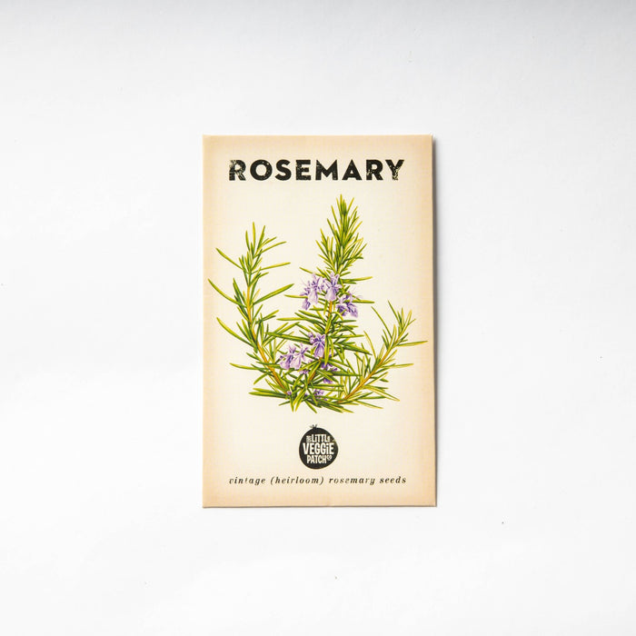 Rosemary 'Rosy' Heirloom Seeds - Dusty Rose Essentials
