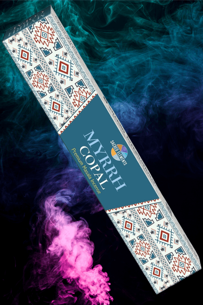 Sacred Elements Purifying Smudge Incense : Myrrh & Copal - Dusty Rose Essentials
