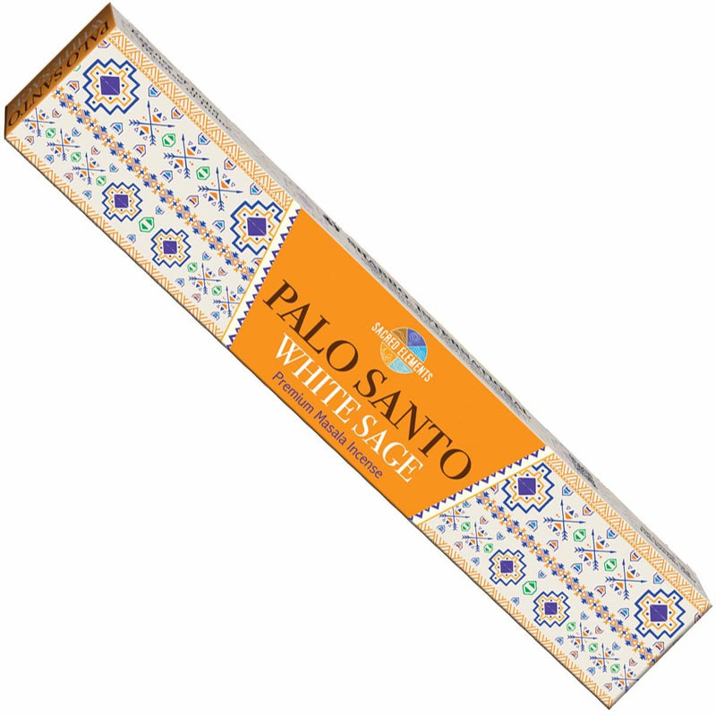 Sacred Elements Purifying Smudge Incense : Palo Santo & White Sage - Dusty Rose Essentials