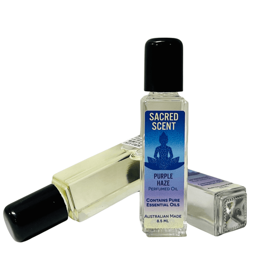 Sacred Scent PURPLE HAZE Perfume Oil - Dusty Rose Essentials