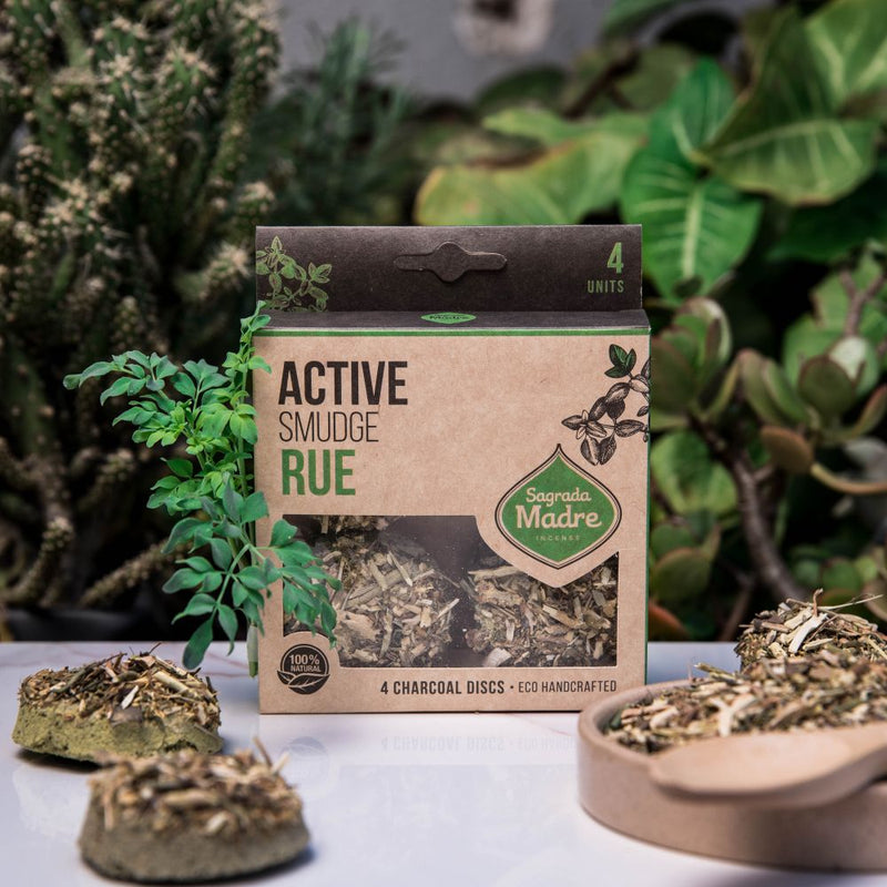 Sagrada Madre Active Smudge~ Rue - Dusty Rose Essentials