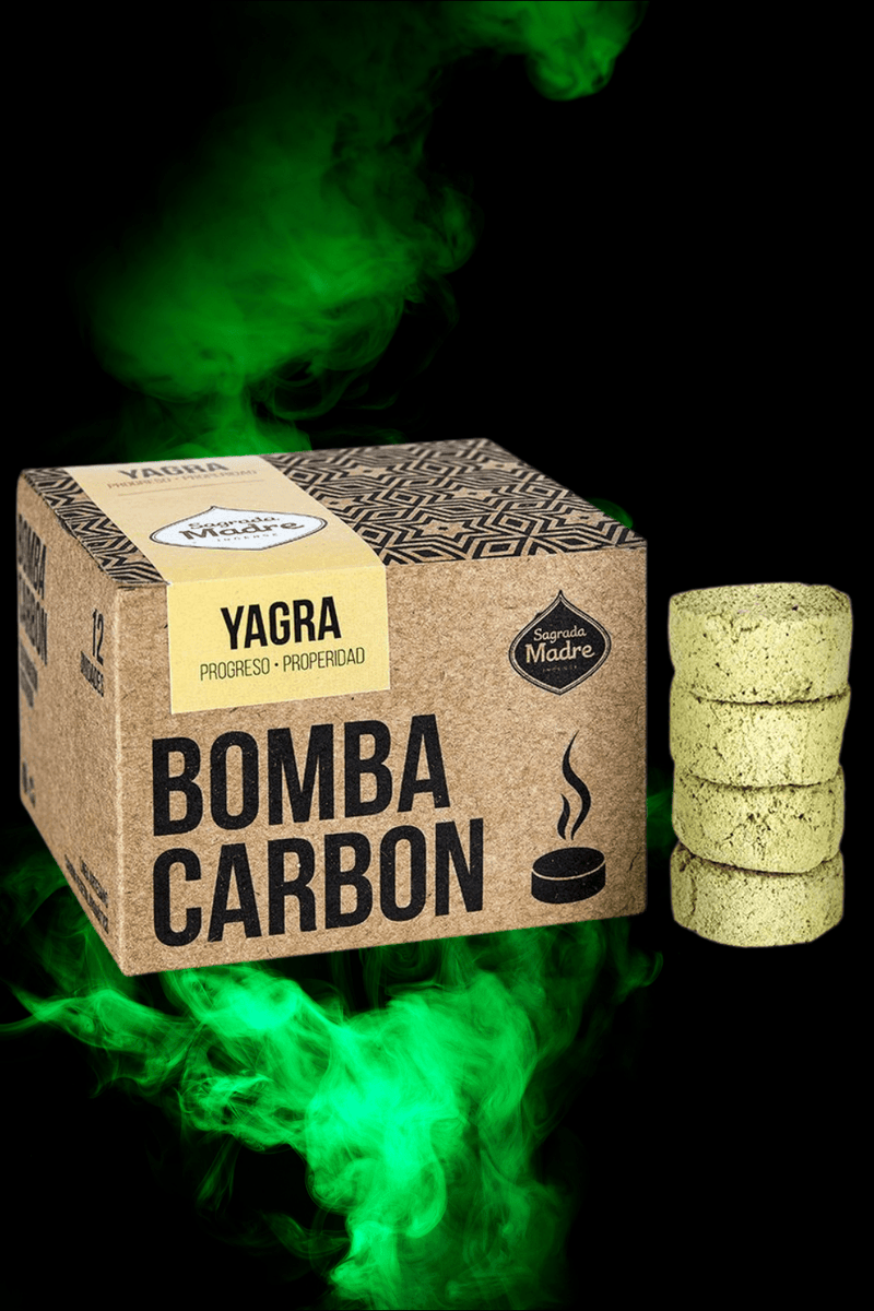 Sagrada Madre Incense Charcoal ~ Yagra- Progress and Prosperity - Dusty Rose Essentials