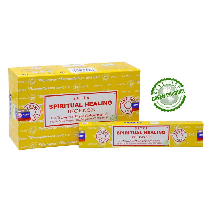 Satya Spiritual Healing Incense Sticks Individual & Bulk Pack Options - Dusty Rose Essentials