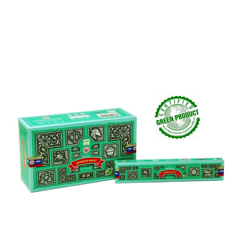 Satya Super Hit Arabian Night Incense Sticks Individual & Bulk Pack Options - Dusty Rose Essentials