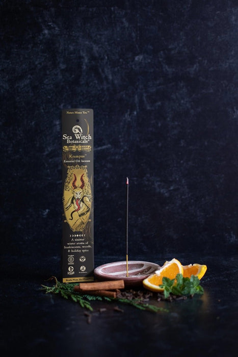 Sea Witch Botanicals Premium Small Batch Incense ~ Krampus - Dusty Rose Essentials