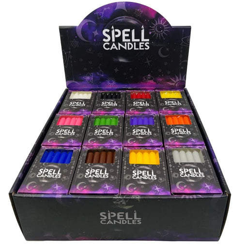 SECONDS 12 Pack of Spell Candles - Dusty Rose Essentials