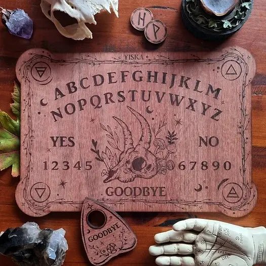 Skull Spirit Board (Ouija) - Dusty Rose Essentials