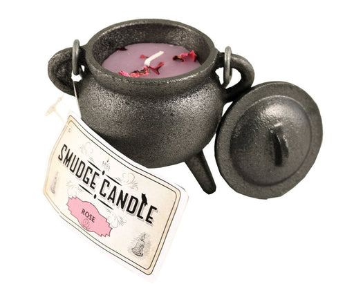 Soul Sticks Cauldron Smudge Candle - Dusty Rose Essentials