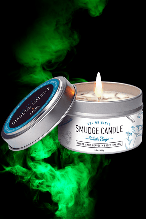 Soul Sticks Smudge Candle ~ White Sage - Dusty Rose Essentials