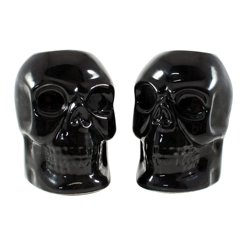 Sourpuss Skull Candle Holders - Dusty Rose Essentials