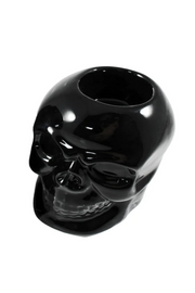 Sourpuss Skull Candle Holders - Dusty Rose Essentials