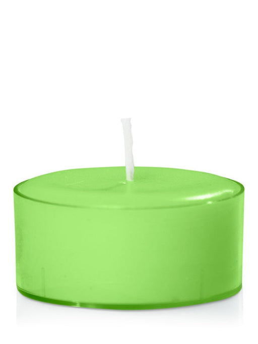 Spell Candle : Moreton Eco Acrylic Cup Tealight Candle LIME - Dusty Rose Essentials