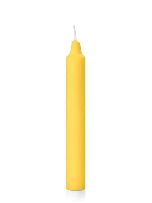 Spell Candle: Wish Candle 1.5 Hours YELLOW - Dusty Rose Essentials