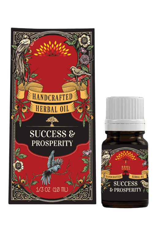 Success and Prosperity Herbal Oil 10 mL - Dusty Rose Essentials